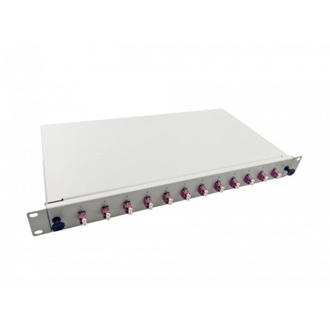 Helos 375558 rack cabinet 1U Grey