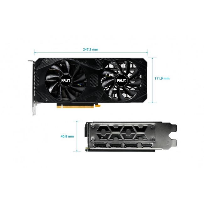 Palit GeForce RTX 3060 Infinity 2 OC NVIDIA 12 GB GDDR6