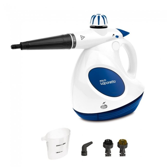 Polti Vaporetto First Portable steam cleaner 0.2 L 1000 W Blue, White