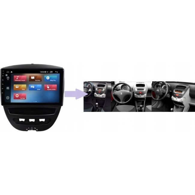 RADIO GPS NAVIGATION CITROEN C1 2005-2014 ANDROID RADIO GPS NAVIGATION CITROEN C1 2005-2014 ANDROID