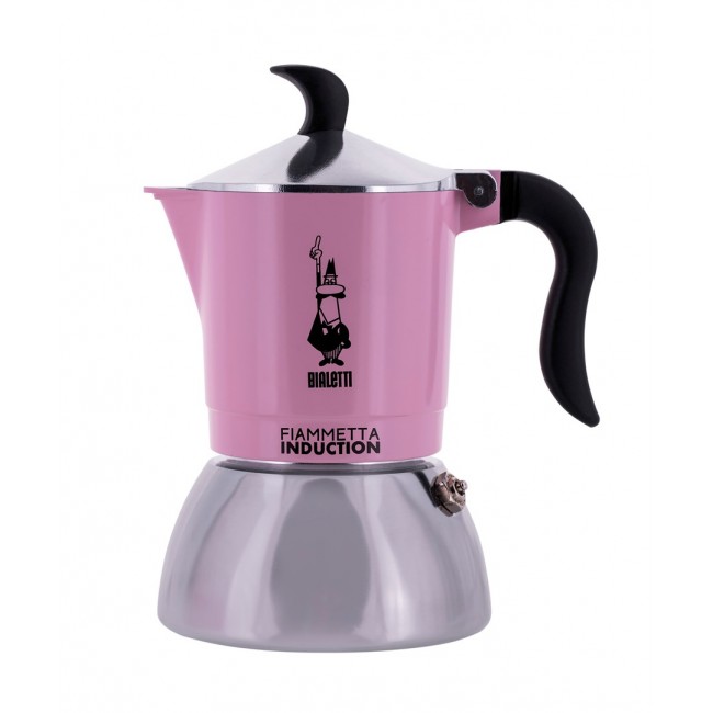 Bialetti 6586 Moka pot 0.15 L Black, Pink, Silver Bialetti 6586 Moka pot 0.15 L Black, Pink, Silver