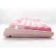 Ducky One 3 TKL Gossamer Pink keyboard Gaming USB US English Pink, White Ducky One 3 TKL Gossamer Pink keyboard Gaming USB US English Pink, White