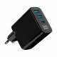 Gembird TA-UC-PDQC30LCD-BK-02 mobile device charger Universal Black AC Fast charging Indoor Gembird TA-UC-PDQC30LCD-BK-02 mobile device charger Universal Black AC Fast charging Indoor