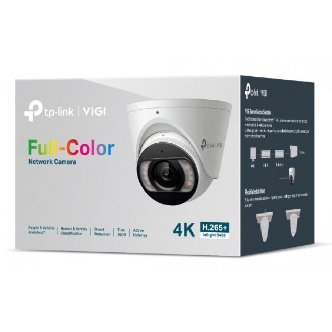 TP-Link INSIGHT S485 Turret IP security camera Outdoor 3840 x 2160 pixels Ceiling TP-Link INSIGHT S485 Turret IP security camera Outdoor 3840 x 2160 pixels Ceiling