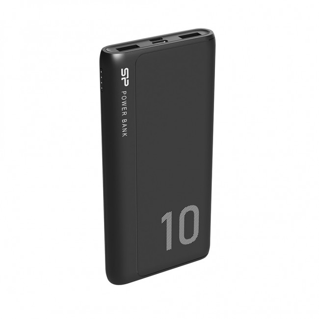 SILICON POWER GP15 Powerbank External battery 10000 mAh 2x USB 2.1A (SP10KMAPBKGP150K) Black SILICON POWER GP15 Powerbank External battery 10000 mAh 2x USB 2.1A (SP10KMAPBKGP150K) Black