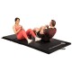 Folding gymnastics mattress black HMS Premium MGS01 Folding gymnastics mattress black HMS Premium MGS01