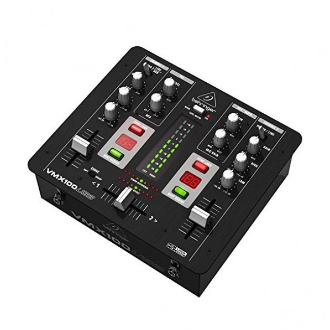 Behringer VMX100USB audio mixer 2 channels Black Behringer VMX100USB audio mixer 2 channels Black