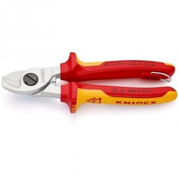 Knipex 95 16 165 T cable crimper Crimping tool Black, Yellow