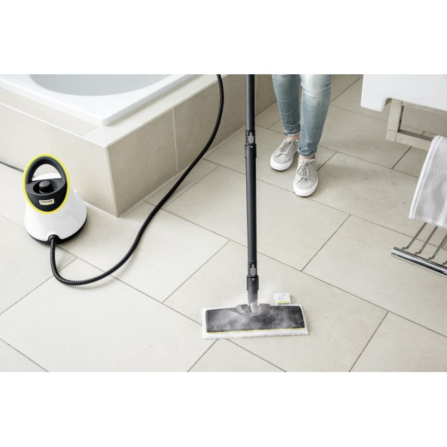 K rcher SC 2 Deluxe Cylinder steam cleaner 1 L 1500 W Black, White
