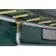 Trampoline Premium Ground Combo 427 cm green