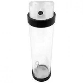 Singularity Computers Protium Reservoir 200mm - Acrylic, frosted, black