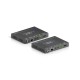 PureTools PT-HDBT-200 AV extender AV transmitter & receiver Black