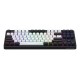 HATOR Rockfall 3 TKL Wireless, black, QMK/VIA, OMA profile white-black keycaps Keyboard - linear mechanical hotswap switches - US - ANSI Layout (HTK850)