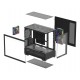 DeepCool CG380 3F Midi Tower Black