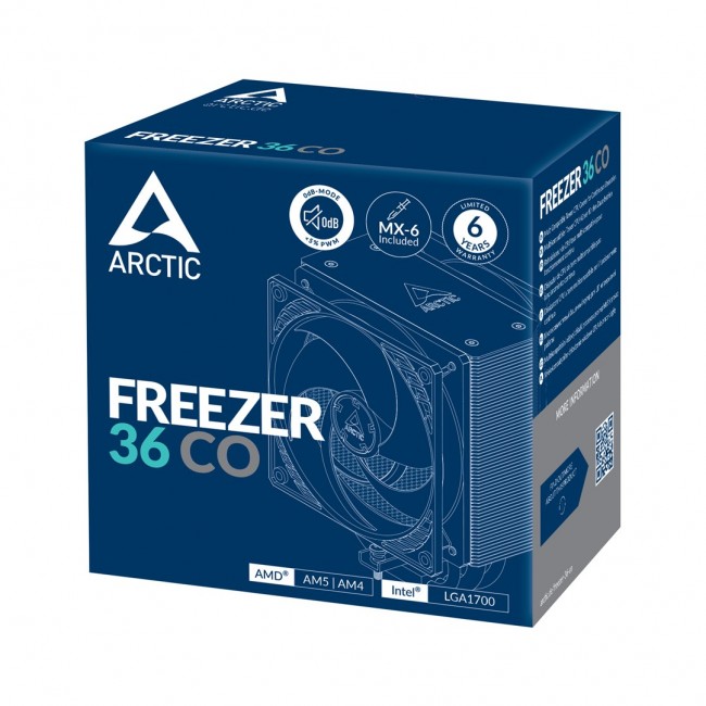 ARCTIC Freezer 36 CO Multi Compatible Tower CPU Cooler for Continuous Operation ARCTIC Freezer 36 CO Multi Compatible Tower CPU Cooler for Continuous Operation