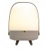 Kooduu Lite-up Play 2.0 Mono portable speaker Beige, White, Wood 10 W