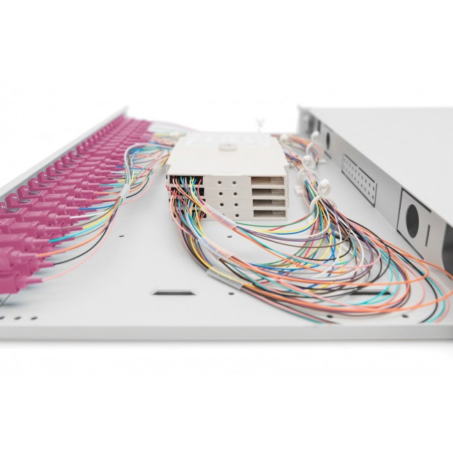 Digitus Fiber Optic Splice Box, Equipped, SC, OM4