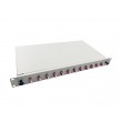 Helos 375558 rack cabinet 1U Grey