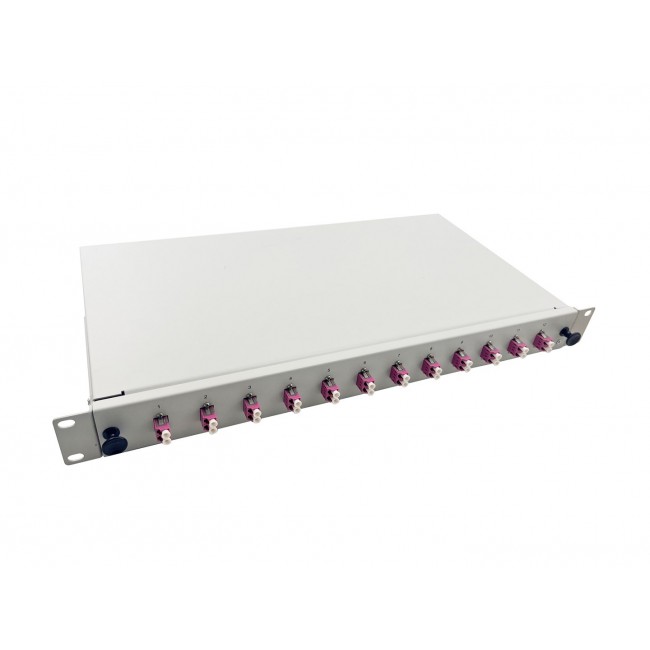 Helos 375558 rack cabinet 1U Grey