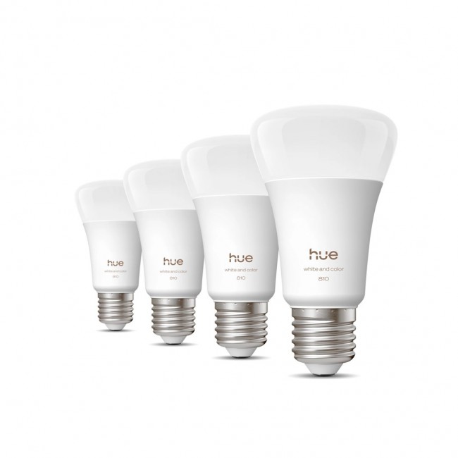 Philips Hue White and colour ambience A60 E27 smart bulb 810