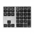 LogiLink ID0187 numeric keypad Universal Bluetooth Aluminium, Black LogiLink ID0187 numeric keypad Universal Bluetooth Aluminium, Black