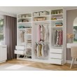 OPENO 60 WHITE Extension Unit Modular Wardrobe Shelf, 60 cm, for the Bedroom OPENO 60 WHITE Extension Unit Modular Wardrobe Shelf, 60 cm, for the Bedroom
