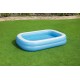 Bestway Blue Rectangular Familiy Pool -2.62m x 1.75m x 51cm - blue Bestway Blue Rectangular Familiy Pool -2.62m x 1.75m x 51cm - blue