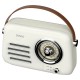 SAVIO RS-02 Portable Radio, white SAVIO RS-02 Portable Radio, white