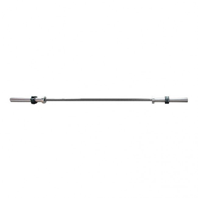 GO320 + ZG1000 BLACK OLYMPIC BAR 14.8KG 1830MM HMS WITH JAW BLACK LOCK CLAMPS GO320 + ZG1000 BLACK OLYMPIC BAR 14.8KG 1830MM HMS WITH JAW BLACK LOCK CLAMPS
