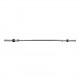GO320 + ZG1000 BLACK OLYMPIC BAR 14.8KG 1830MM HMS WITH JAW BLACK LOCK CLAMPS GO320 + ZG1000 BLACK OLYMPIC BAR 14.8KG 1830MM HMS WITH JAW BLACK LOCK CLAMPS