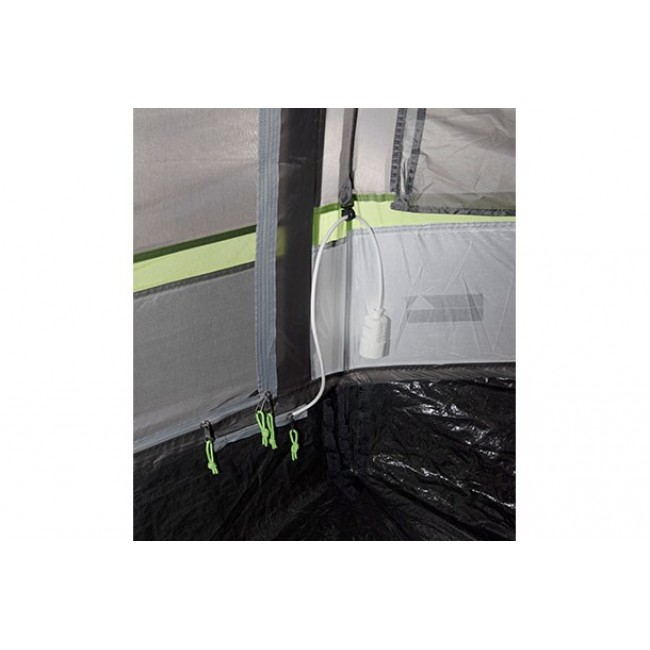 High Peak Meran 5.0 5 person(s) Green, Light grey Tunnel tent