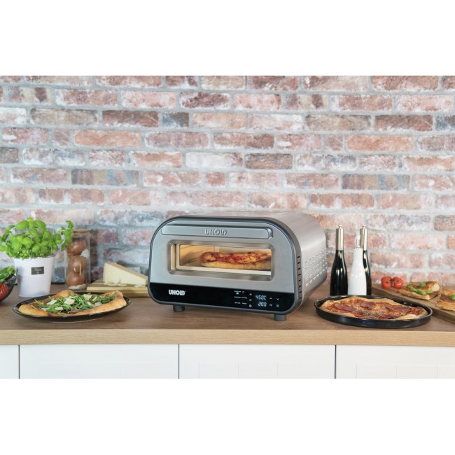 Unold 68816 pizza maker/oven 1 pizza(s) 1700 W Silver Unold 68816 pizza maker/oven 1 pizza(s) 1700 W Silver