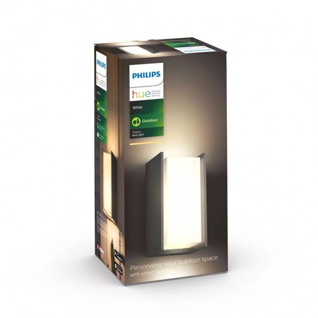 Philips Hue White Turaco Outdoor wall light Philips Hue White Turaco Outdoor wall light