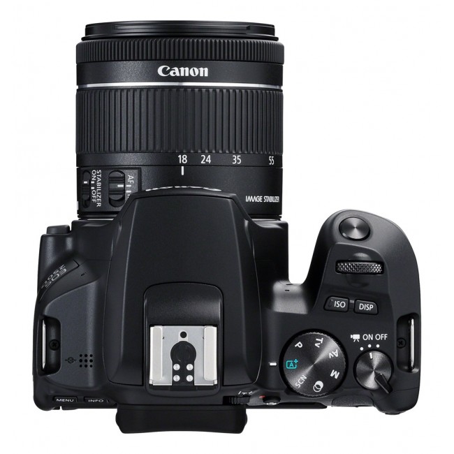 Canon EOS 250D+EF-S 18-55mm SLR Camera Kit 24.1 MP CMOS 6000 x 4000 pixels Black Canon EOS 250D+EF-S 18-55mm SLR Camera Kit 24.1 MP CMOS 6000 x 4000 pixels Black