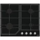 Gorenje GT641KB hob Black Built-in 60 cm Gas 4 zone(s) Gorenje GT641KB hob Black Built-in 60 cm Gas 4 zone(s)