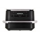 Ninja AF550EU fryer Double 6.6 L Stand-alone 2470 W Hot air fryer Black, Silver