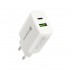 Charger 1 x USB Quick Charge 3.0, 1 x USB-C PD PPS 25W white