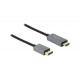 DeLOCK Active DisplayPort 1.4 to HDMI Cable 4K 60 Hz (HDR) 2 m