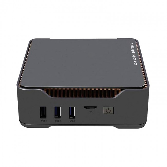 ORDISSIMO Luna 2 Intel Celeron J J3455 4 GB DDR3-SDRAM 240 GB eMMC Mini Tower Mini PC Black