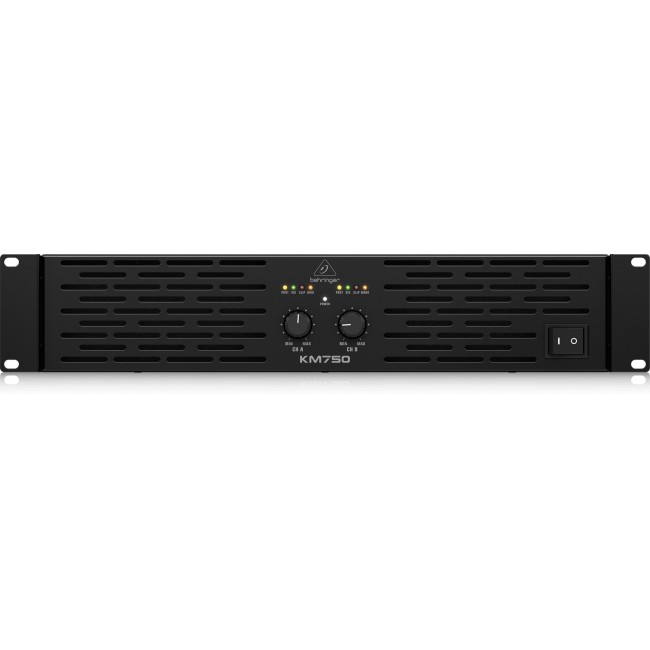 Behringer KM750 audio amplifier 2.1 channels Black