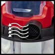 Einhell TC-VC 18/20 Li S-Solo Black, Grey, Red 20 L
