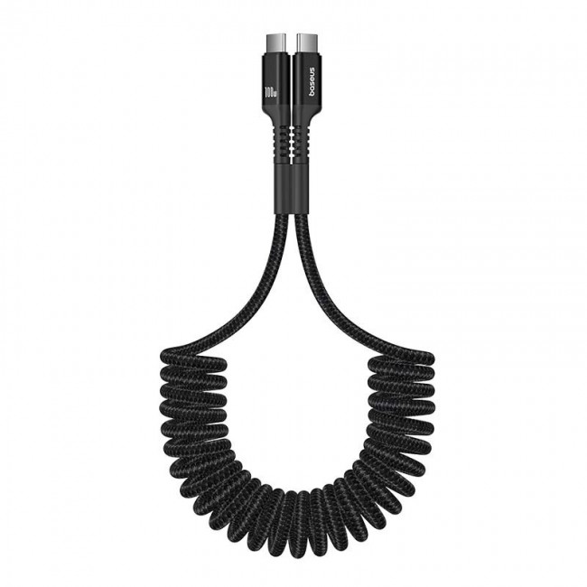Baseus Fish-Eye USB C to USB C fast charging cable 1 m 100 W Black