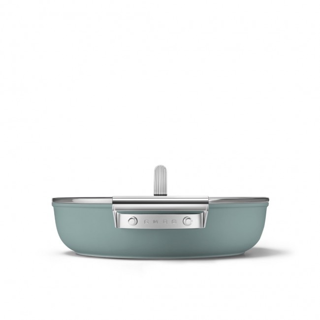 Smeg DPF2812EGM multi pot Green Aluminium, Stainless steel 4.3 L 28 cm