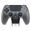 Deltaco Gaming GAM-199-STEELGRAY Gaming Controller Grey, Metallic, Steel Bluetooth/USB Gamepad PlayStation 5, Android, iOS