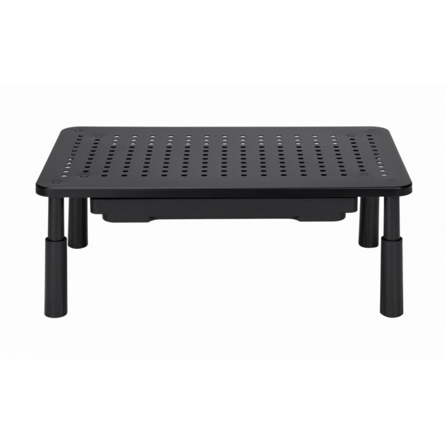 Gembird MS-TABLE-D-01 Adjustable monitor stand with drawer (rectangle)
