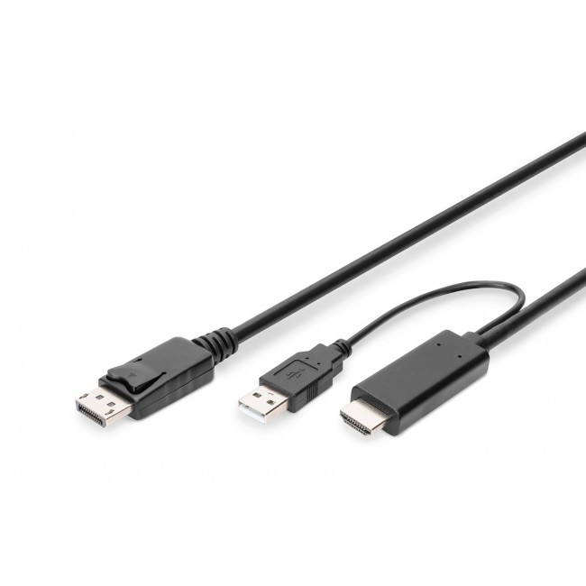 DIGITUS HDMI-Adapterkabel 4K 2m H