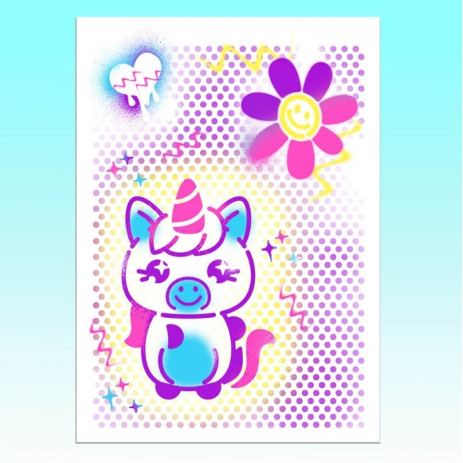 Canal Toys Airbrush Art Activity Case