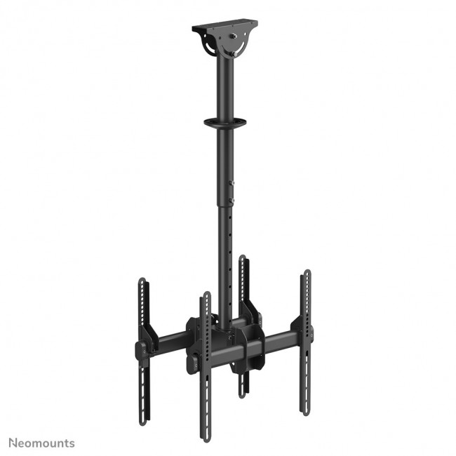 Neomounts NM-C440DBLACK Dual monitor/TV mount ceiling 32-60 Neomounts NM-C440DBLACK Dual monitor/TV mount ceiling 32-60