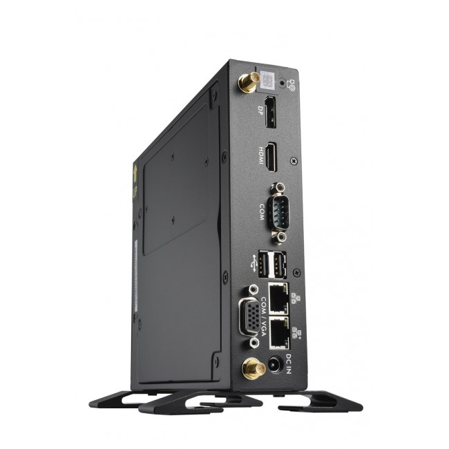 Shuttle XPC slim Barebone DS50U3, Intel i3-1315U, 2x LAN (1x 2.5Gbit ,1x 1Gbit), 1xCOM,1xHDMI,1xDP, 1x VGA, fanless, 24/7 permanent operation