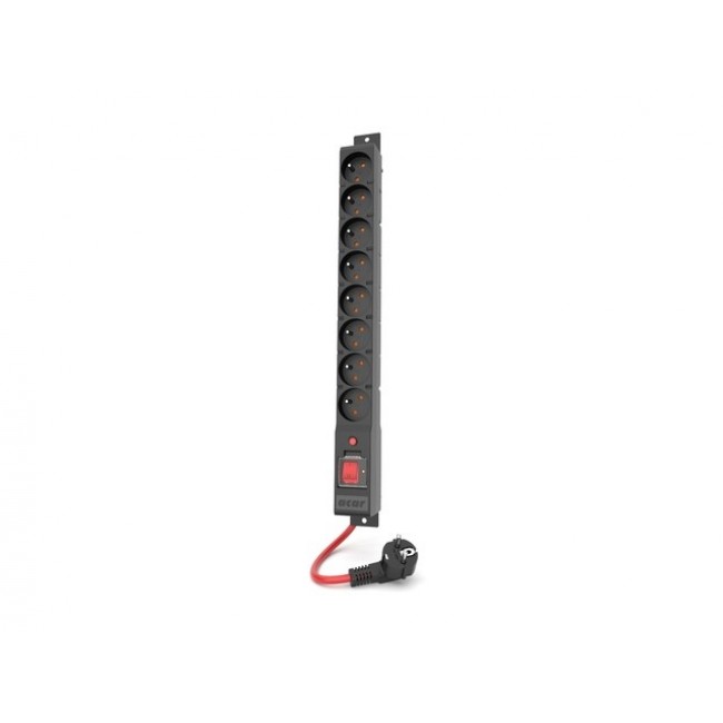 ACAR S8 Black 8 AC outlet(s) 230 V 10m